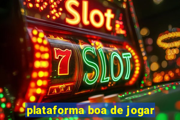 plataforma boa de jogar